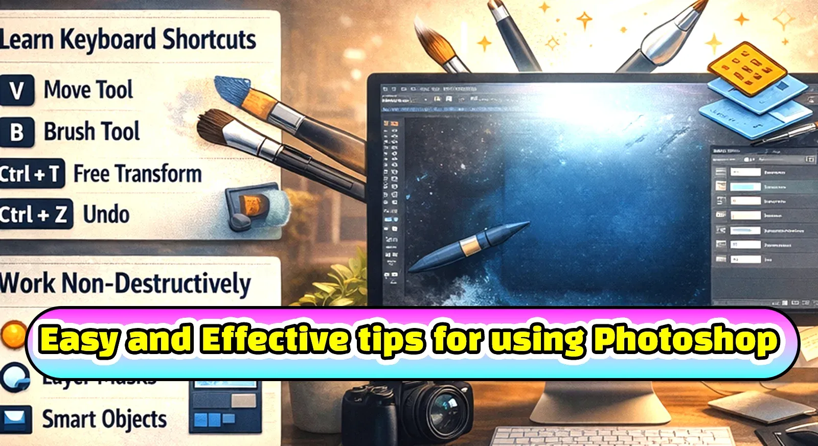 Easy and Effective Tips for Using Adobe Photoshop