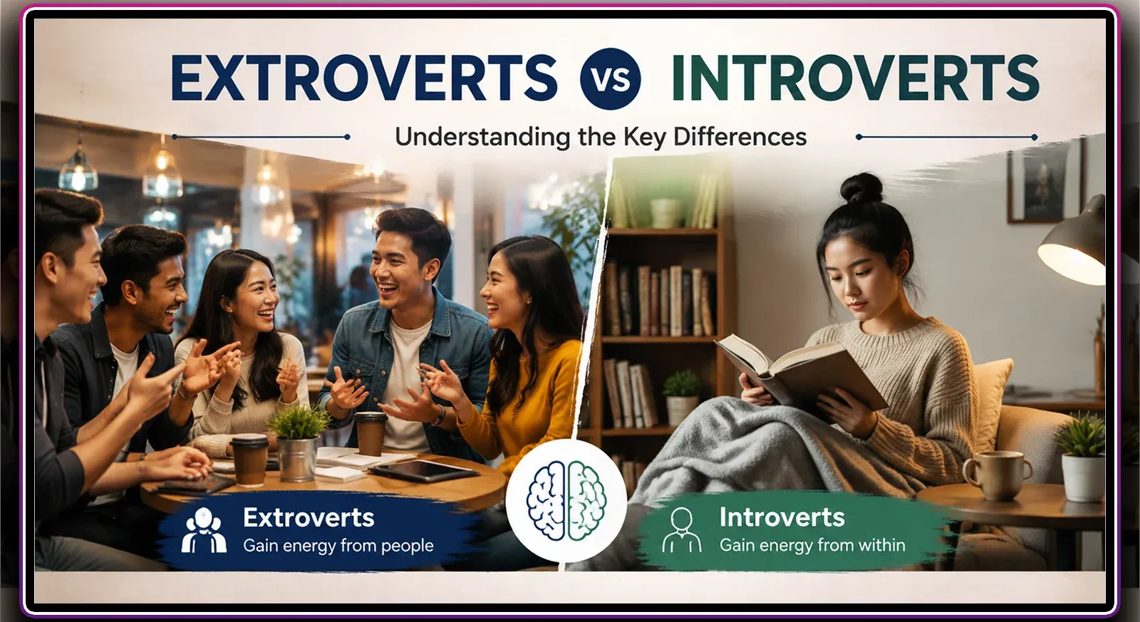Extroverts vs Introverts: Understanding the Key Differences Between Two Personality Types