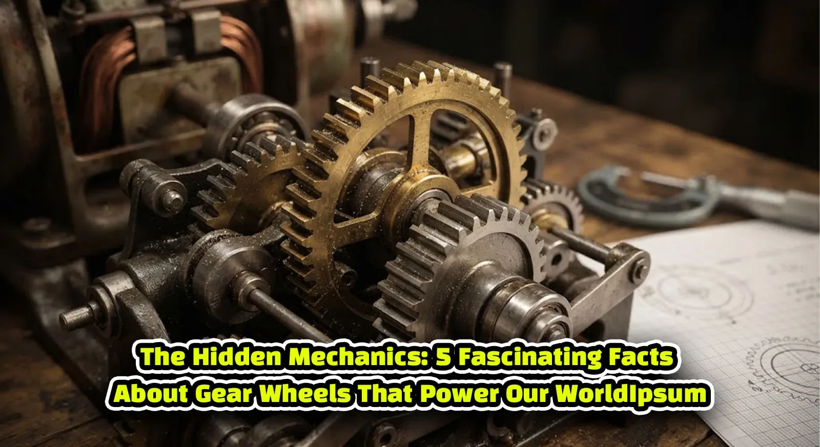 The Hidden Mechanics: 5 Fascinating Facts About Gear Wheels That Power Our World