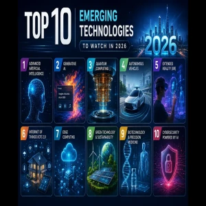 Top 10 Emerging Technologies to Watch in 2026
