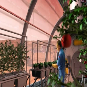 How do scientists plan to have food on other planets