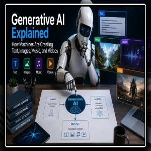 Generative AI Explained: How Machines Are Creating Text, Images, Music, and Videos