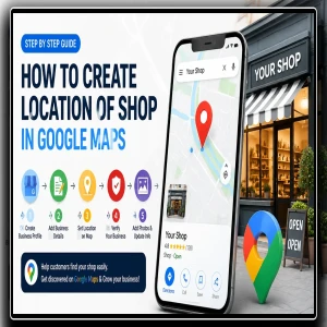 How to Create Location of Shop in Google Maps Step by Step full options